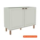 Balcão de Cozinha Iluminata 2 PT Mint 120 cm