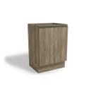 Balcão de Cozinha Maxxi G742 1 Porta s/ Tampo Nogal - Kappesberg