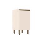 Balcão de Cozinha Modulado Connect 1 Porta s/Tampo 40x52x81cm Off White - Henn