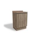 Balcão de Cozinha Modulado Maxxi G742 1 Porta c/ Tampo Nogal - Kappesberg