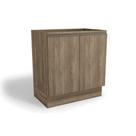 Balcão de Cozinha Modulado Maxxi G744 2 Portas s/ Tampo Nogal - Kappesberg