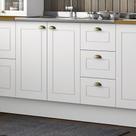 Balcão de Cozinha Pia 120 Cm 3 Gavetas 2 Portas Americana Henn