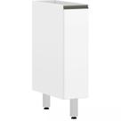 Balcão de Cozinha sem Tampo 20cm 1 porta Pérola Luciane Móveis