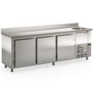 Balcão de Encosto 3 Portas e 1 Pia 765 Litros GBFE250CD Inox Gelopar 220V