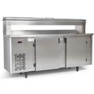 Balcão de Encosto com Condimentador Inox Polar BFEIPC-200 127v