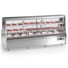 Balcão de Frios e Avícola Aquecidos 3MT GRTA300A Inox Gelopar 220v