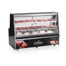 Balcão De Frios E Avícola Grta200 Gelopar Expositor De Carnes Preto 2mt 220v