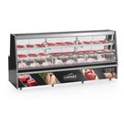 Balcão De Frios E Avícola Grta300 Gelopar Expositor De Carnes Preto 3mt 220v