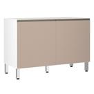 Balcão De Pia Sem Tamp 120cm Branco Com Connect Balcão De Pia Sem Tamp 120cm Branco Com Connect
