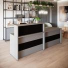 Balcão de Recepção Retangular para Atendimento F5 Office G