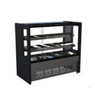 Balcão Estufa 1,25 m Polar Preto Platinum PVE -127v