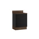 Balcão Exclusive em Aço 65cm para Cozinha Itatiaia com 1 porta e 1 Gaveta Balcão Exclusive em Aço 65cm para Cozinha Itatiaia com 1 porta e 1 Gaveta