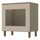 Balcão Forno De Embutir Connect Com Tampo Para Cooktop Duna Cristal - Henn