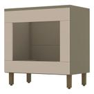 Balcão Forno de Embutir Connect com Tampo Para Cooktop Duna Cristal Henn