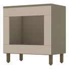 Balcão Forno de Embutir Connect com Tampo Para Cooktop Duna Cristal Henn