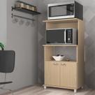 Balcão Forno e Micro-ondas Duas Portas Dallas Yescasa