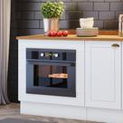 Balcão Forno Embutir com Tampo Emily Espresso Móveis
