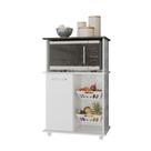 Balcão Fruteira Malu 1 Porta Branco UV/Branco UV - Nicioli