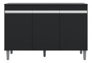 Balcão Gabinete Armário Multiuso para cozinha Manu 120cm SEM Tampo Ajl Balcão Gabinete Armário Multiuso para cozinha Manu 120cm SEM Tampo Ajl