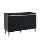 Balcão Gabinete de Cozinha 3 Portas 120cm Manu Sem Tampo Balcão Gabinete de Cozinha 3 Portas 120cm Manu Sem Tampo