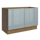 Balcão Gabinete de Pia 120 cm 2 Portas (Sem Tampo) Lux Madesa