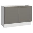 Balcão Gabinete De Pia 120Cm (sem Tampo) Vik Madesa
