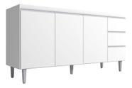 Balcão Gabinete Multiuso P/cozinha Andreia S/tampo 150 Ajl Balcão Gabinete Multiuso P/cozinha Andreia S/tampo 150 Ajl