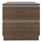 Balcão Glamy 80cm 2 Gavetas Rustic Madesa