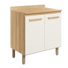 Balcão Intenza com tampo 80 cm e 2 Portas Balcão Intenza com tampo 80 cm e 2 Portas