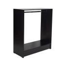 Balcão Loja Central Arara 100% Mdf Preto Desmontado - Suprema Móveis
