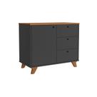 Balcão lugano - freijó/preto 6305