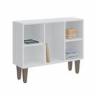 Balcão Modulado Infinity para Quarto com 5 Nichos - Branco Line