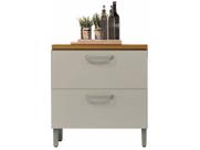 Balcão Modular 1 Porta 1 Gaveta Princesa 80cm Mdf Nesher