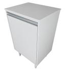 Balcão Multiuso 54cm em MDF com Puxador Perfil