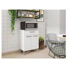 Balcão Multiuso Ambiente Diamante Branco Supremo - Kits Paraná