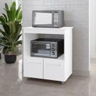 Balcão Multiuso Angela 75cm 2 Portas com Espaço para Microondas ou Forno
