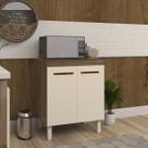Balcão Multiuso Armário Para Cozinha Microondas Forno Jane Mobília Decor Savana Off White Balcão Multiuso Armário Para Cozinha Microondas Forno Jane Mobília Decor Savana Off White