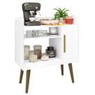 Balcão Multiuso Para Café 1 Porta Branco - Bechara