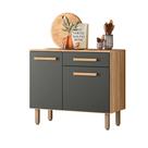 Balcão Nicioli Lemon com 2 Portas e 1 Gaveta