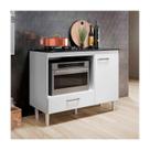 Balcao nicioli para cooktop fit branco Balcao nicioli para cooktop fit branco