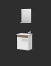 Balcão para banheiro 55cm standard com aveiro - Nexa