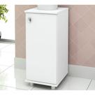 Balcão Para Bebedouro 01 Porta Bl3306 Branco Branco Balcão Para Bebedouro 01 Porta Bl3306 Branco Branco