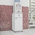 Balcão para Bebedouro 1 Porta 1 Gaveta ASM 153 - Branco