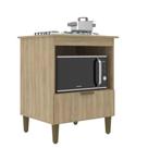 Balcão para Cooktop 4 Bocas 1 Porta com Tampo 669 J Carvalho