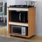 Balcão para Cooktop 5 Bocas Turim Kaiki Móveis