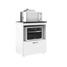 Balcão Para Cozinha 01 Porta MDP Branco Slim Aramóveis