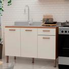 Balcão para Cozinha 100% Mdf Essência