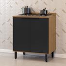 Balcão para Cozinha 2 Portas Toscana Espresso Móveis