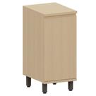 Balcão Para Cozinha 40 Cm 1 Porta Mdf/mdp Aurora Carvalho