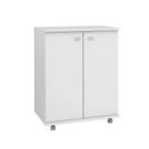 Balcão para Cozinha com Rodízios BL3300 Branco 13 Tecno Mobili